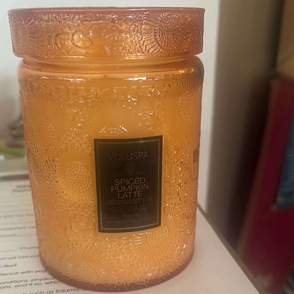 Voluspa Orange Spiced Pumpkin Candle